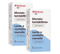 Redcare Eye Lentilles mensuelle -2,25 De Contact 2x1 pc(s)