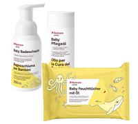 Redcare Junior Baby Pflegeöl + Badeschaum Feuchttücher mit Öl Set(S) 1 pc(s)