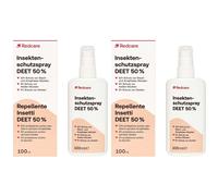 Redcare Spray anti-moustiques DEET 50% 2x100 ml