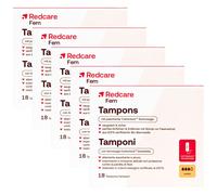 Redcare Tampons Super Tampon(S) 5x18 pc(s)