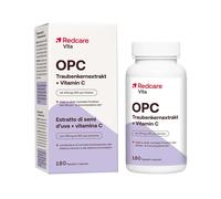 Redcare Vita OPC Extrait de pépins raisin & Vitamine C Capsule(S) 180 pc(s)