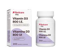 Redcare Vita Vitamine D3 800 U.I. Comprimé(S) 200 pc(s)