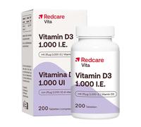 Redcare Vitamine D3 1000 UI Comprimé(S) 200 pc(s)