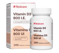 Redcare Vitamine D3 800 I.U. Comprimé(S) 200 pc(s)