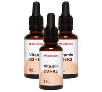 Redcare Vitamine D3 + K2 Goutte(S) Orale(S) 3x30 ml