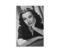 REDCHAMBER Poster Actrices de cinéma britanniques, Vivian Leigh, affiche 2 œuvres d'art sympathiques, impressions sur toile à suspendre, 60 x 90 cm
