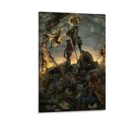 REDCHAMBER Poster de l'anime Action The Saga of Tanya The Evil - Décoration d'intérieur - Art mural à suspendre - 30 x 45 cm