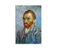 REDCHAMBER Poster de peintre néerlandais Vincent Van Gogh autoportrait Décoration murale à suspendre 20 x 30 cm