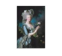 REDCHAMBER Poster décoratif sur toile représentant Marie-Antoinette Marie-Antoinette 30 x 45 cm