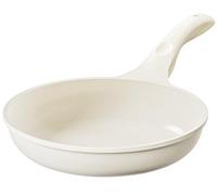 Redchef Poêle à frire en céramique anti-adhésive - 24 cm - Poêle à omelette à induction - Sans PTFE - Sans PFOA - Passe au lave-vaisselle - Blanc