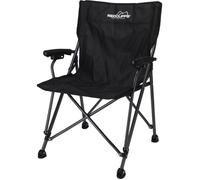 Redcliffs Chaise de camping pliable Noir 61x60x88 cm