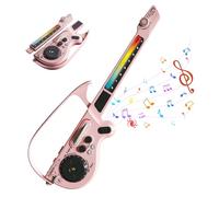 RedCrab Guitares Musicales pour Enfants, Guitares Électriques Intelligentes sans Cordes avec Platine DJ, Bluetooth et Lumières, Guitares Jouets pour Débutants dans I'éducation Music