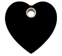 RedDingo Marque Chats Cœur Noir S Individuel Gravable Plastique 20,1mm