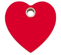 RedDingo Marque Chats Cœur Rouge Personnalisable en Plastique S 20,1mm