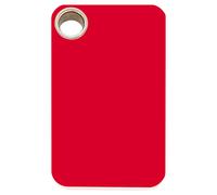 RedDingo Marque Chats Rouge S Personnalisable Plastique 13,7x22,2mm Gravure