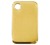 RedDingo Marque De Chats En Laiton Personnalisable Rectangulaire 13,7x22,2mm S