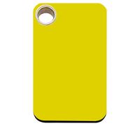 RedDingo Marque De Chats Jaune 13,7x22,2mm Gravure Rectangle S Personnalisé