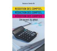 Boubacar Demba Ba – Reddition des comptes, réduction des comptes, réédition des comptes – Broché