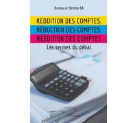 Reddition des comptes, réduction des comptes, réédition des comptes: Les termes du débat