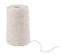 Redecker 802020 200 m de ficelle à rôti, 100 % lin blanc