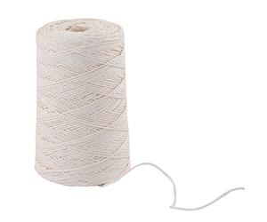 Redecker 802020 200 m de ficelle à rôti, 100 % lin blanc