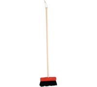 Redecker Balai de cuisine pour enfants 70 cm, rouge, petit modèle