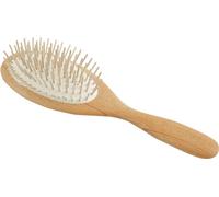 Redecker Brosse à cheveux en bois droite Broches en bois 9 rangées