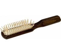 Redecker Brosse à cheveux thermique en bois allongée 5 rangées