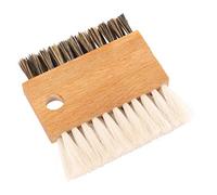 Redecker Bürstenhaus Brosse pour clavier en poils de chèvre 7 x 7,5 x 1 cm
