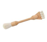 Redecker Pinceau Hi-Fi en bois de hêtre huilé - Poils de chèvre - 23 cm