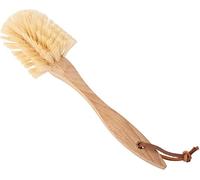 Redecker Tampico Brosse à vaisselle en fibre avec manche en bois de hêtre huilé, 26,7 cm