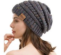 REDESS Bonnet Souple pour Hommes et Femmes Bonnet en Tricot torsadé Doux et épais pour l'hiver