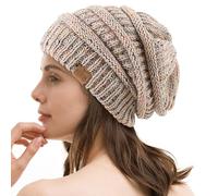 REDESS Bonnet Souple pour Hommes et Femmes Bonnet en Tricot torsadé Doux et épais pour l'hiver