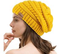 REDESS Bonnet Souple pour Hommes et Femmes Bonnet en Tricot torsadé Doux et épais pour l'hiver