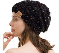REDESS Bonnet Souple pour Hommes et Femmes Bonnet en Tricot torsadé Doux et épais pour l'hiver