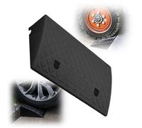 REDEXI Rampe De Bordure Antidérapantes Rampe De Trottoir 3cm 5cm 8cm 10cm 13cm 15cm 22cm Rampe De Seuil, Rampe De Fauteuil Roulant De Trottoir Rampe D'accès en PVC(49x22x6cm)