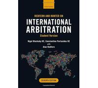 Redfern Alan – Redfern and Hunter on International Arbitration – Livre en anglais