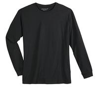 Redfield Chemise à Manches Longues surdimensionnée Noire, 2XL-8XL:7XL