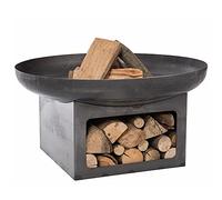 RedFire 81024 Juva Brasero en métal, Noir, 80 cm