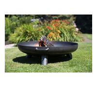 RedFire Bol à feu Cheminée de jardin Brasero Foyer Salo Acier Noir 80 cm
