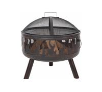 Redfire Brasero barbecue en acier Ø61cm + grille et pare étincelles - Blazer - 300010