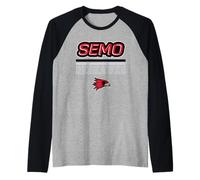 Redhawks du sud-est de l'État du Missouri | Produits dérivés de la NCAA | NAFPSEM001 Manche Raglan