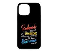 Redheads are Sunshine Mixed with A Little Hurricane - Funny Coque pour iPhone 13 Pro Max