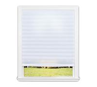 Redi Shade No Tools Lot de 2 Abat-Jour en Tissu plissé filtrant la lumière Blanc 91,4 x 182,9 cm