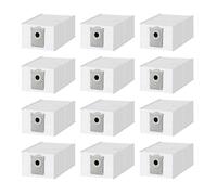 Rediboom Lot de 12 sacs à poussière compatibles avec les aspirateurs Ecovacs Deebot T50 X8 T80 Series, T50 Pro Omni / T50 MAX PRO Omni / X8 Pro Omni /DDX67