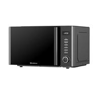 Rediffusion Micro-onde numérique 30 L, micro-ondes 900 W, grill 1200 W et convection 2200 W, grille de gril, dégivrage, cavité en acier inoxydable, 5 niveaux de puissance, 8 menus automatiques
