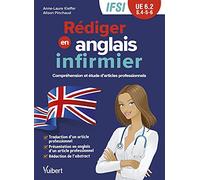 Rédiger en anglais infirmier - IFSI UE 6.2: Compréhension et étude d'articles professionnels