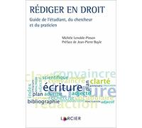 Rédiger en droit