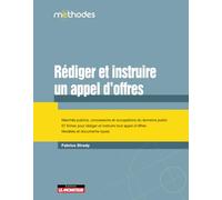 Rédiger et instruire des appels d'offres
