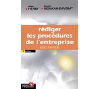 Rédiger les procédures de l'entreprise: Guide pratique